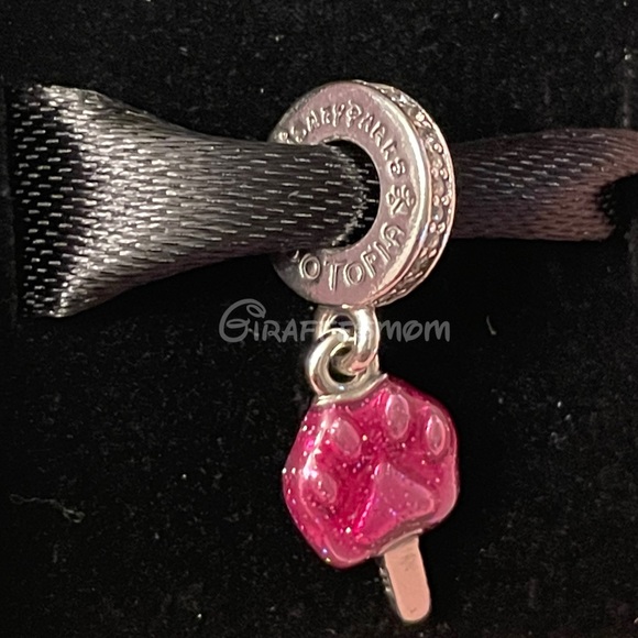 Disney Parks Zootopia Pink Pawsicle Popsicle Pandora Charm - Picture 4 of 5